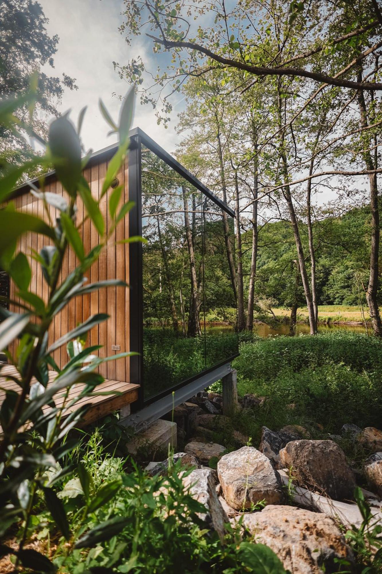 L'Insolite Par La Claire Fontaine Villa La-Roche-en-Ardenne Exteriör bild